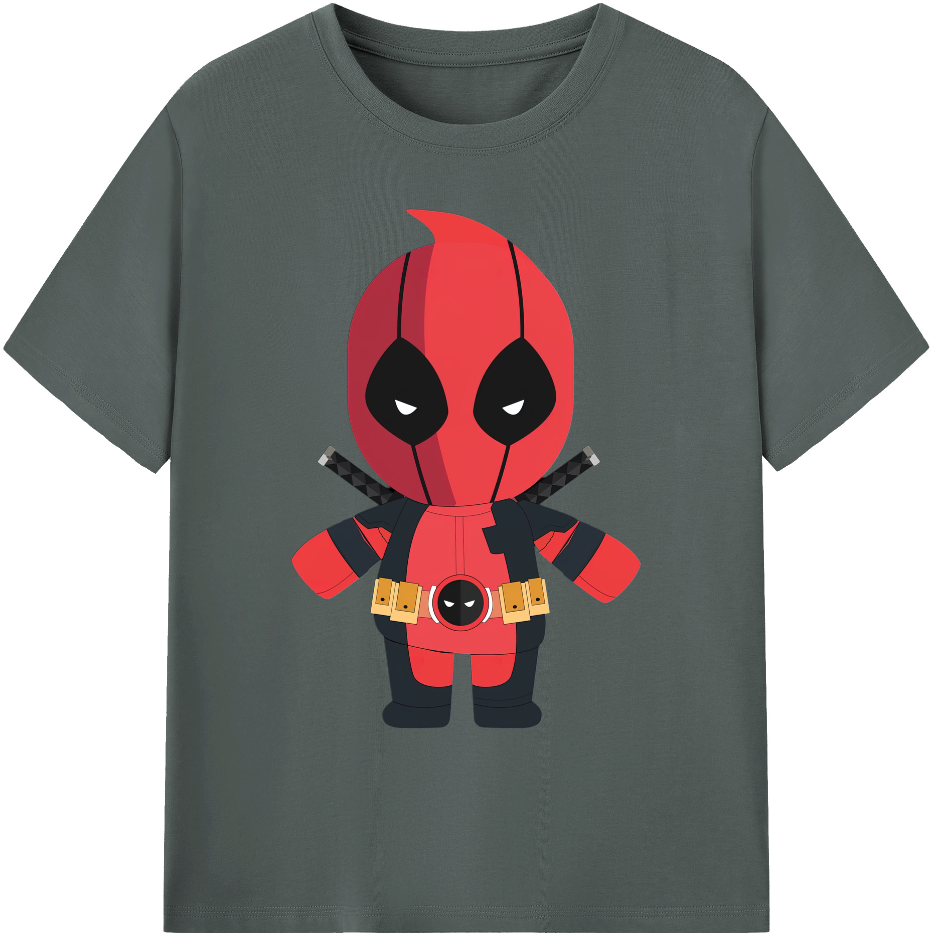 （画像用） Deadpool デッドプール 綿100％ メンズ半袖Tシャツ｜肌触りやわらか＆通気性